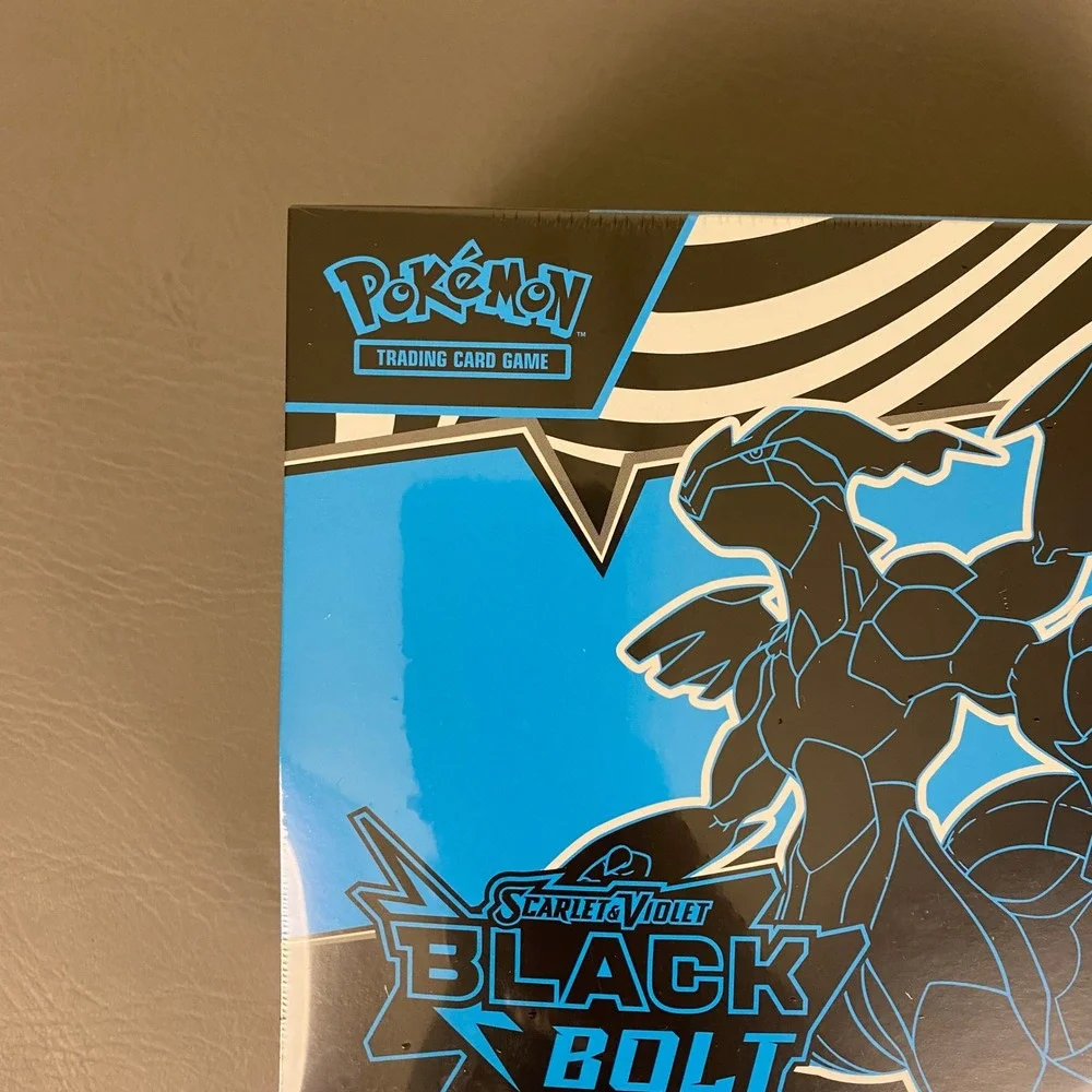 Pokemon TCG Scarlet & Violet Black Bolt Elite Trainer Box Zekrom ETB NEW Sealed